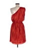 MICHAEL Michael Kors 100% Polyester Red Cocktail Dress Size M - photo 2