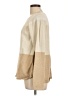 Kim Rogers 100% Cotton Color Block Tan Pullover Sweater Size L - photo 5