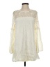 Assorted Brands 100% Rayon Ivory Casual Dress Size S - photo 1
