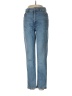 Zara Hearts Blue Jeans Size 6 - photo 1