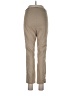 Elle Solid Tan Casual Pants Size L - photo 2