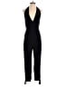 Lulus 100% Rayon Solid Black Jumpsuit Size M (estimated) - photo 1