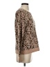 Soft Joie Animal Print Tan Pullover Sweater Size S - photo 4