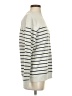 Ivory Ella Stripes Silver Pullover Sweater Size S - photo 4