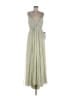 Mac Duggal 100% Polyester Green Cocktail Dress Size 8 - photo 1