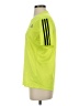 Adidas 100% Polyester Yellow Active T-Shirt Size S - photo 5