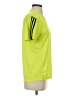 Adidas 100% Polyester Yellow Active T-Shirt Size S - photo 4