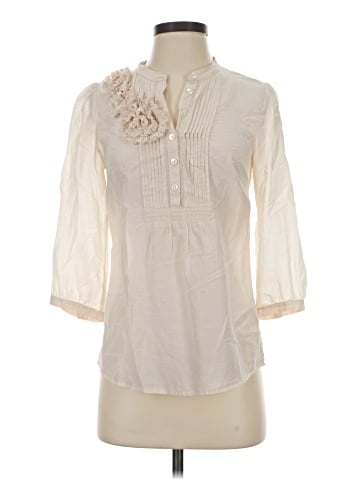 Banana Republic Heritage Collection 3/4 Sleeve Blouse (view 1)