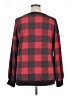 Bibi Plaid Red Long Sleeve T-Shirt Size XL (estimated) - photo 2
