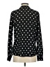 Maison Scotch 100% Polyester Polka Dots Black Long Sleeve Blouse Size Sm (1) - photo 2