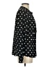 Maison Scotch 100% Polyester Polka Dots Black Long Sleeve Blouse Size Sm (1) - photo 4