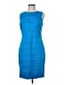 Calvin Klein Blue Cocktail Dress Size 6 - photo 1