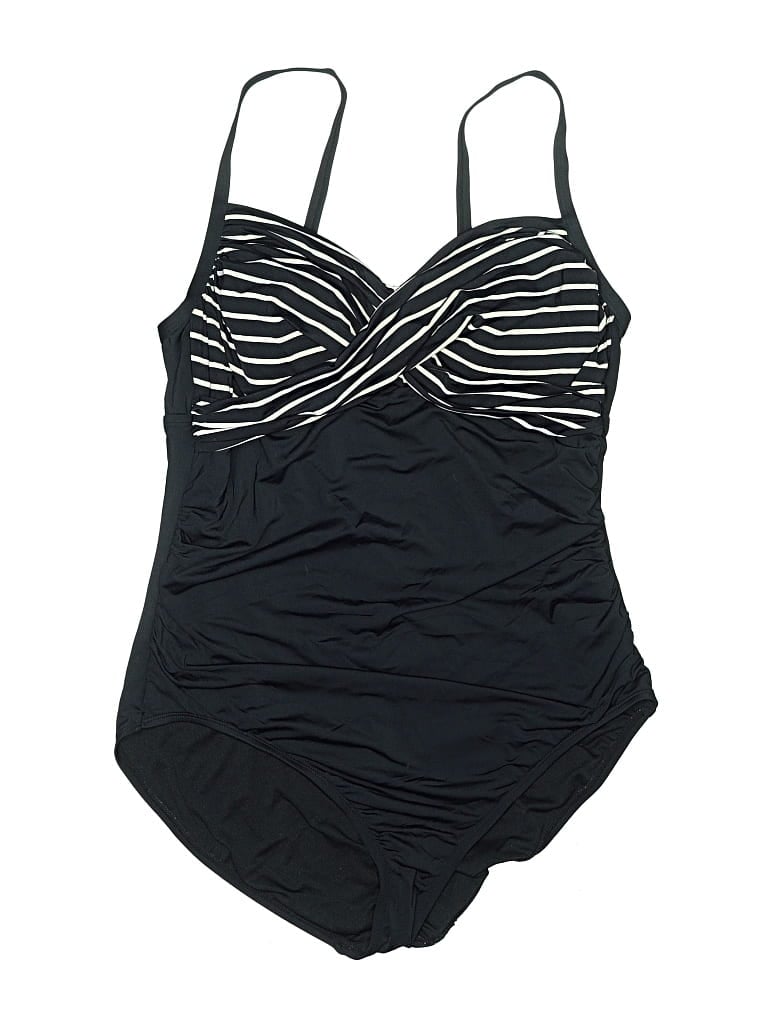 Pre-owned Target One Piece Swimsuit In Black