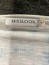 Misslook 100% Polyester Tie-dye Blue Casual Dress Size L - photo 7