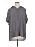 Adrianna Papell Polka Dots Gray Blue Short Sleeve Blouse Size 2X (estimated) - photo 1