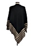 Shein 100% Acrylic Black Poncho Size 8 - 10 - photo 2