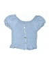 Btween 100% Rayon Blue Short Sleeve Blouse Size 6 - photo 1
