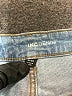 Inc Denim Tie-dye Blue Denim Shorts Size 33 waist - photo 3