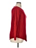 AGB 100% Acrylic Chevron-herringbone Red Pullover Sweater Size XL - photo 4