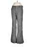 Banana Republic Chevron-herringbone Gray Wool Pants Size 10 - photo 1