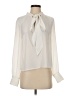 Foxiedox 100% Polyester Ivory Long Sleeve Blouse Size 4 - photo 1