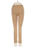 Angie 100% Polyester Tan Active Pants Size S - photo 2