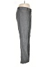 Banana Republic Chevron-herringbone Gray Wool Pants Size 10 - photo 4