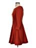 Ark & Co. Solid Red Cocktail Dress Size S - photo 5