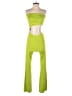 Lezat Color Block Green Jumpsuit Size M - photo 1