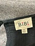 Bibi 100% Cotton Black Sleeveless Blouse Size XL - photo 4