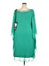 Assorted Brands 100% Polyester Green Cocktail Dress Size EU 52 / US 22 - photo 2