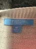 Draper James RSVP Stripes Silver White Pullover Sweater Size M - photo 6