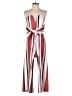 Vutti Stripes Red Jumpsuit Size S - photo 1
