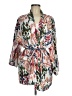 Zara Ivory Green Kimono Size M - photo 1