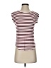 Green Envelope Burgundy Short Sleeve Top Size XS - photo 1