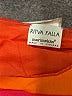 RITVA FALLA Color Block Orange Sleeveless Top Size S - photo 7