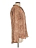 A New Day 100% Polyester Paisley Brown Long Sleeve Blouse Size L - photo 4