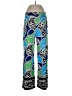 Slim-Sation by Multiples Print Blue Casual Pants Size L - photo 1