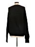 Lillusory Solid Black Pullover Sweater Size L - photo 2