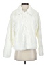 Nina Leonard 100% Polyester Ivory Faux Fur Jacket Size S - photo 1