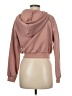 Shein 100% Polyester Tan Zip Up Hoodie Size M - photo 2