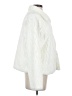 Nina Leonard 100% Polyester Ivory Faux Fur Jacket Size S - photo 4