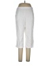 Alfred Dunner 100% Polyester Solid Ivory Casual Pants Size 12 (petite) - photo 1