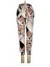 Shein 100% Polyester Print Ivory Casual Pants Size 4 - photo 1