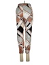 Shein 100% Polyester Print Ivory Casual Pants Size 4 - photo 2