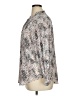 Jones & Co 100% Polyester Animal Print Ivory Long Sleeve Blouse Size 1X - photo 5