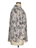 Jones & Co 100% Polyester Animal Print Ivory Long Sleeve Blouse Size 1X - photo 4