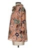 J by Joie 100% Polyester Paisley Floral Tan Brown 3/4 Sleeve Blouse Size L - photo 5