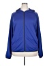 Uniqlo 100% Polyester Blue Zip Up Hoodie Size XXL - photo 1