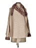 Field Flower 100% Cotton Tweed Tan Poncho Size XS - Sm - photo 1